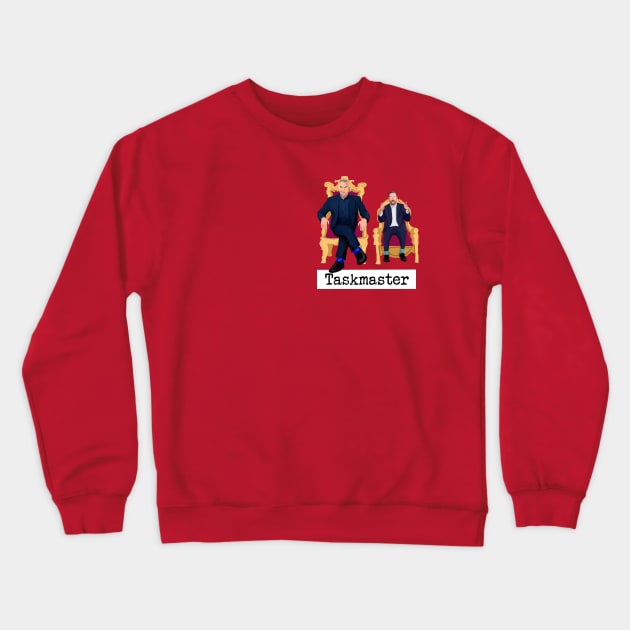 Taskmaster - Greg Davies & Little Alex Horne - gameshow Crewneck Sweatshirt by SmerkinGherkin